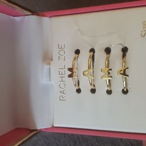 Rachel Zoe Sterling Silver Mama rings